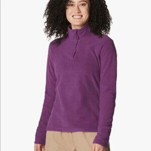 NWT Women's Mountain Hardwear Microchill Quarter Zip fleece Pullover Sweater